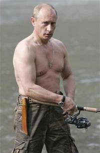 Putin pesca